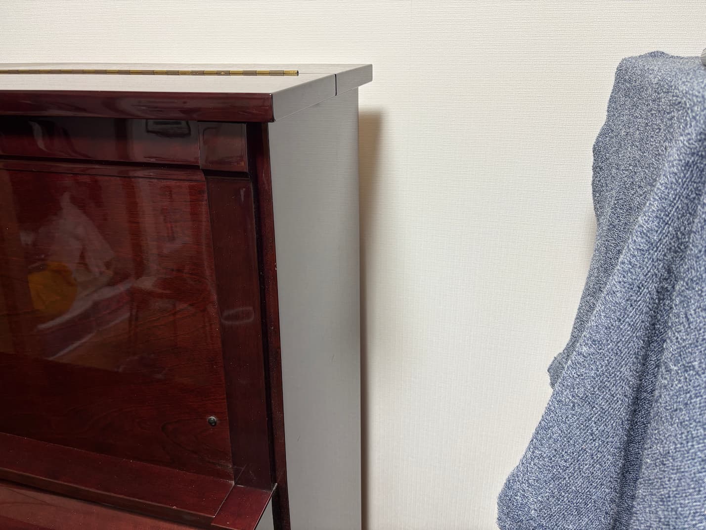 ピアノの設置における注意点を喚起している画像